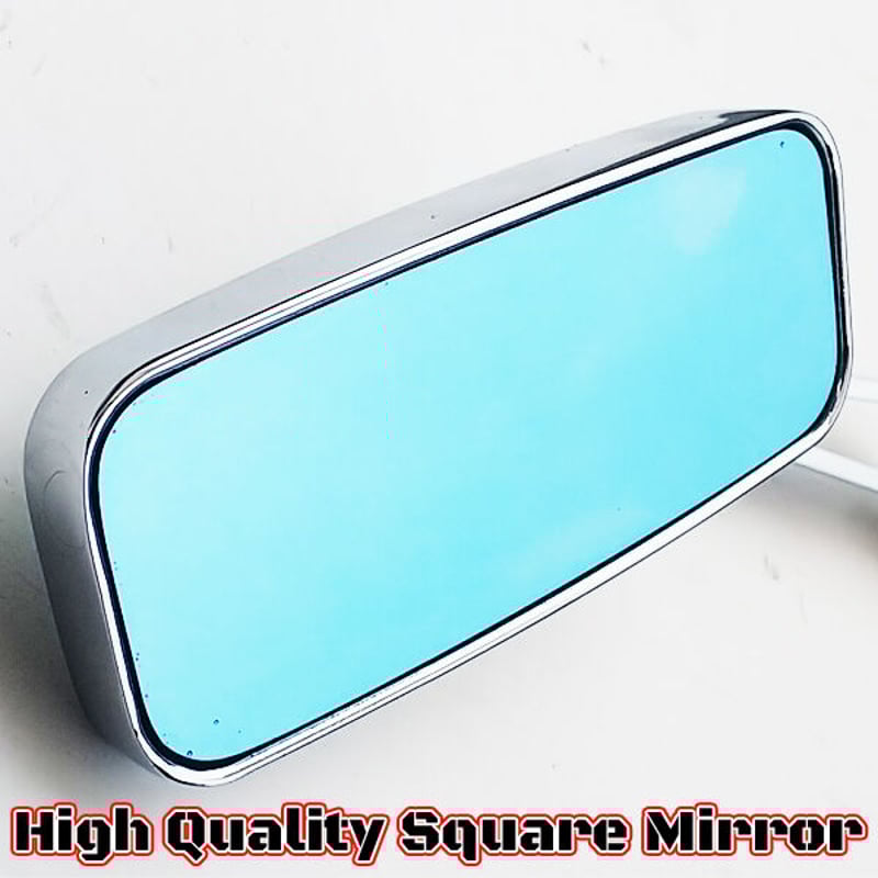 高品質 スリム型 スクエアミラー メッキType ブルーレンズ ボール