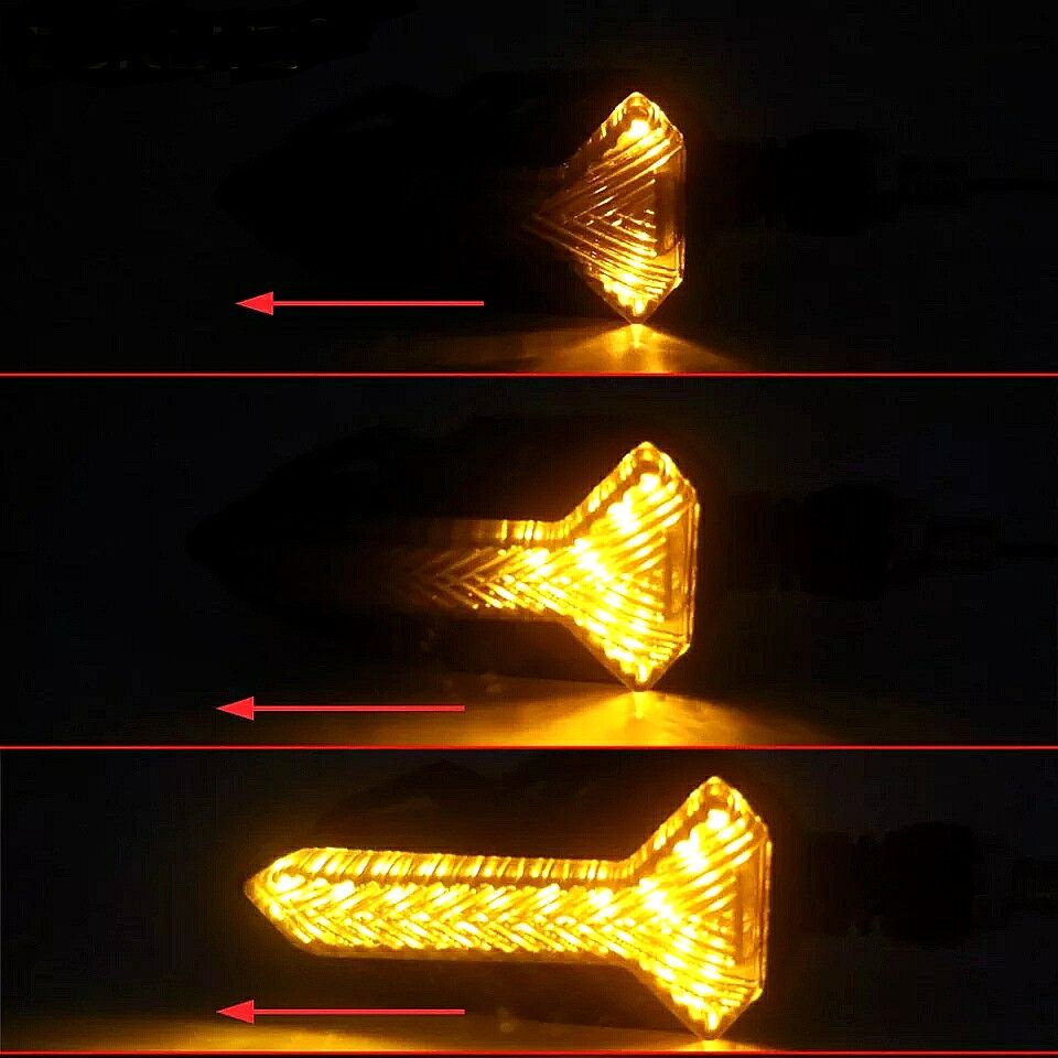 12V シーケンシャル 流れる LEDウインカー 流れるウインカー 2個Set