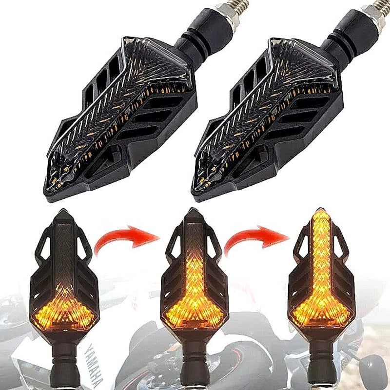 12V シーケンシャル 流れる LEDウインカー 流れるウインカー 2個Set