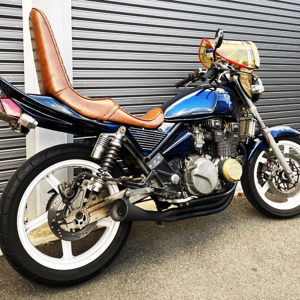 ヤシメガ3 4発用　CBX CBR XJR ゼファー　84メガホン ヤシメガ3 84メガ 4発用 メガホン マフラー エキパイ コール 音職人
