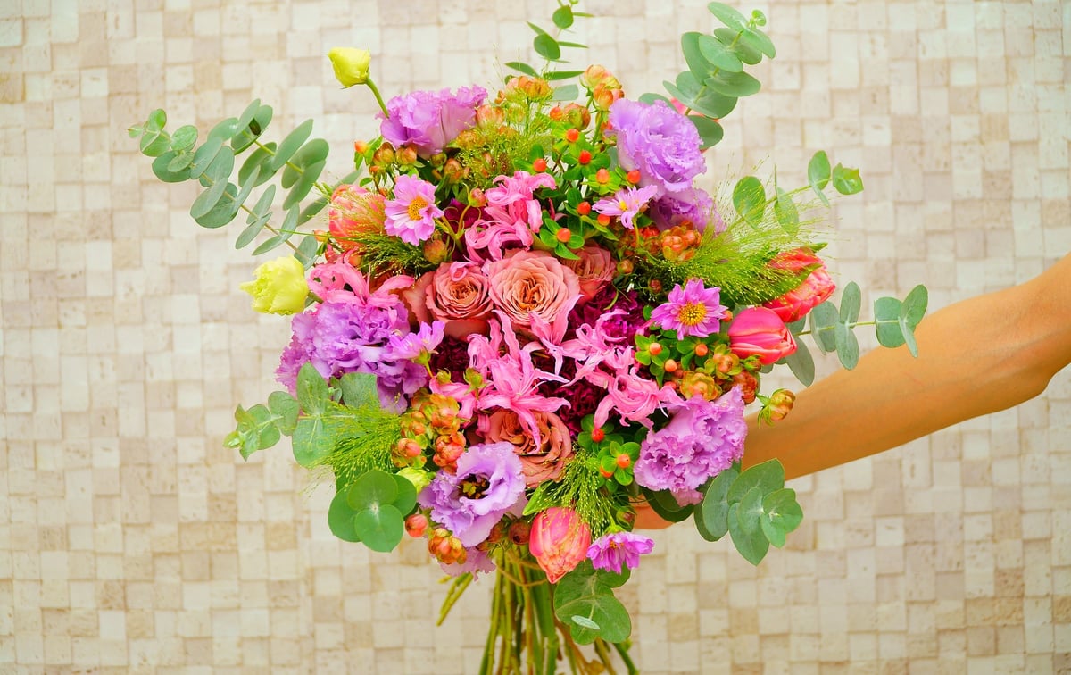 lililas_bouquet ウェディングブーケ アーティフィシャル