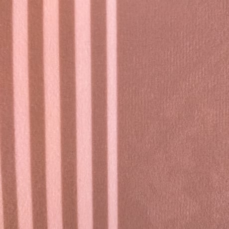 生地/チョコストライプ太W（いちごチョコ）/マイクロ起毛