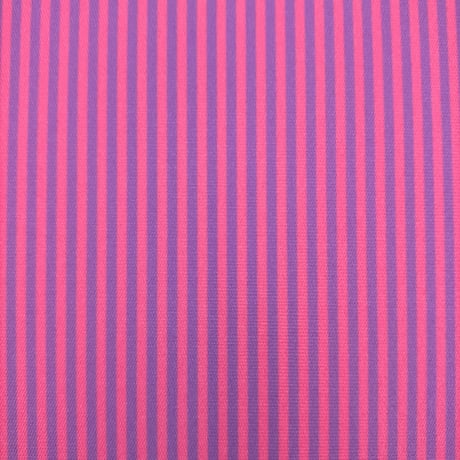 生地/ストライプ（パープル系）/スムースニット