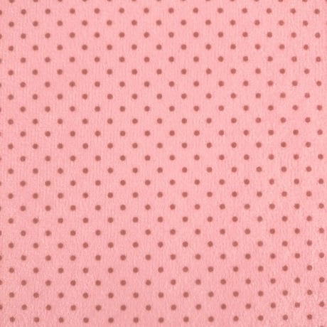 生地/チョコドット（いちごチョコ）/マイクロ起毛