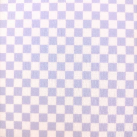 生地/チェッカー柄（Lブルー）/Pローン