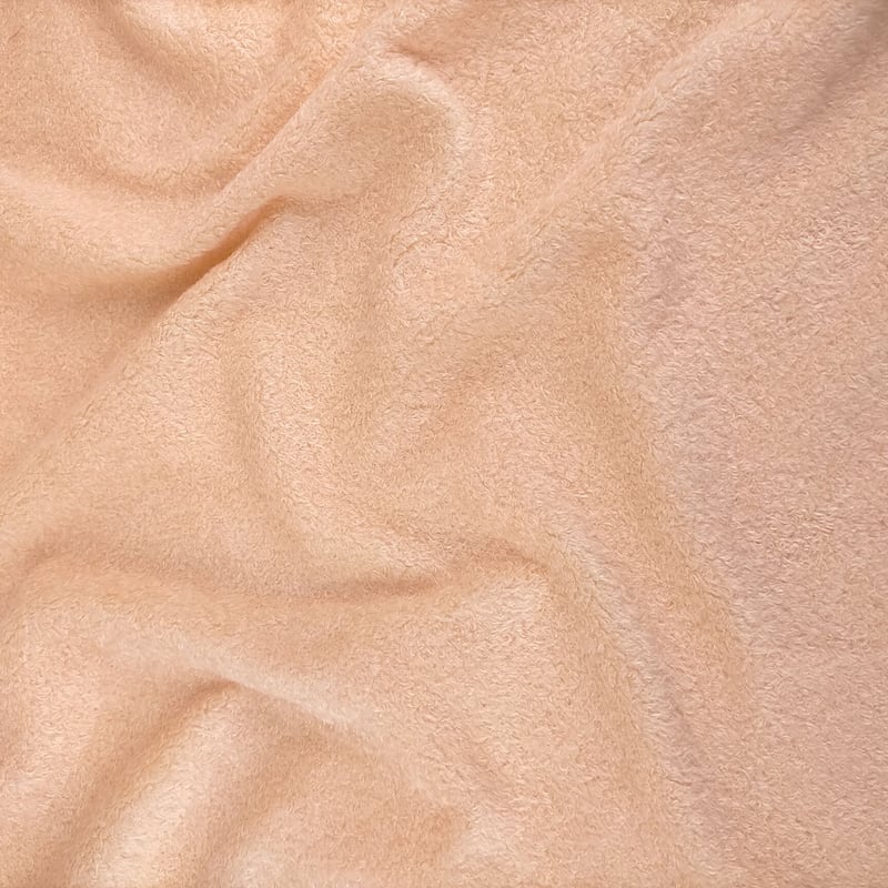 ストック生地　プードル 生地/プードル調マイクロボア（サンドベージュ） | NUIGOTO