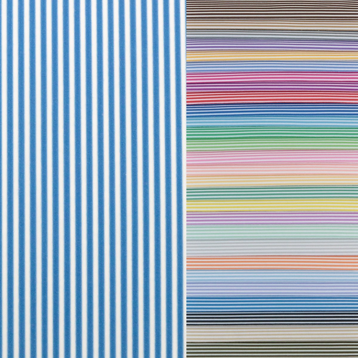 生地/定番ストライプ（ボーダー）柄【全28色】/Eテンジク | NUIGOTO