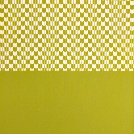 生地/矢絣柄Ｗ（うぐいす）/Pローン