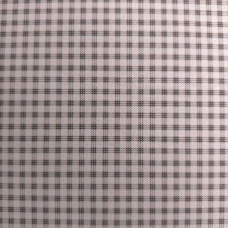 生地/クラシックチェック（グレー系）/Pローン