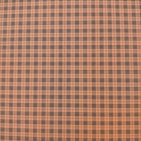 生地/クラシックチェック（ブラウン系）/スムースニット