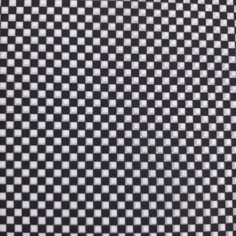 生地/市松模様（ブラック×ホワイト）/Pローン