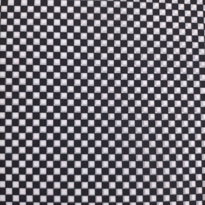 生地/市松模様（ブラック×ホワイト）/Pローン | NUIGOTO