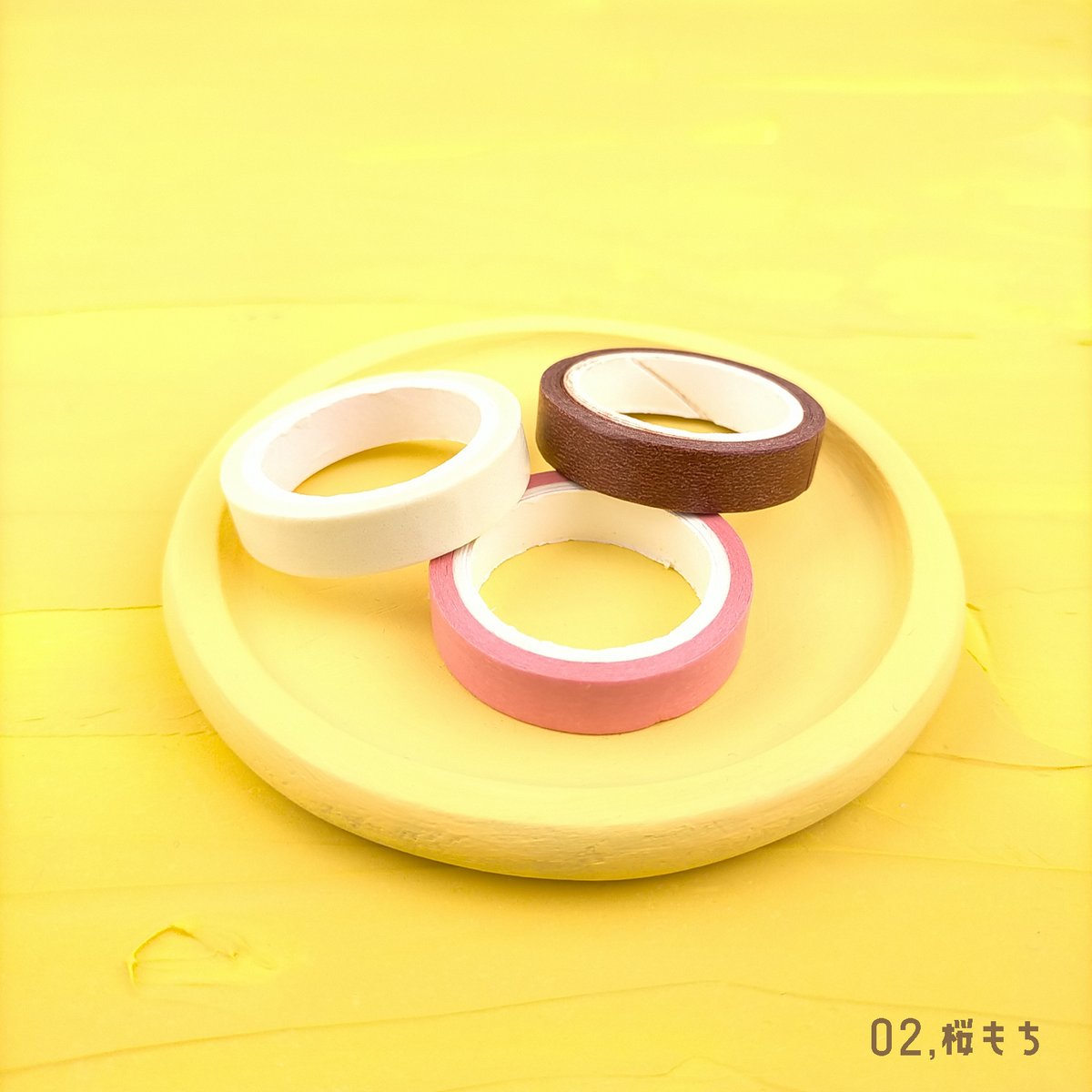 弱粘着細マスキングテープ/3巻セット | NUIGOTO