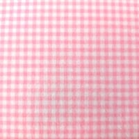 生地/ギンガムチェック（濃ピンク×ホワイト）/マイクロ起毛