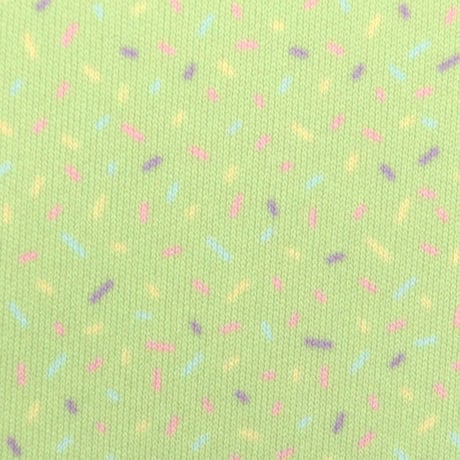生地/スプリンクル小（アイス柄シリーズ）/スムースニット