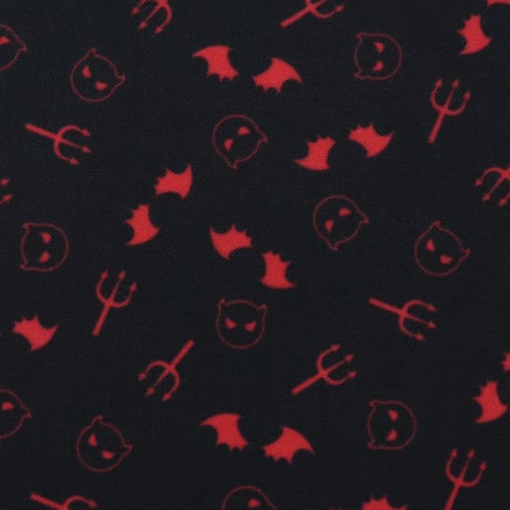 生地/悪魔（デビル）柄/Pローン