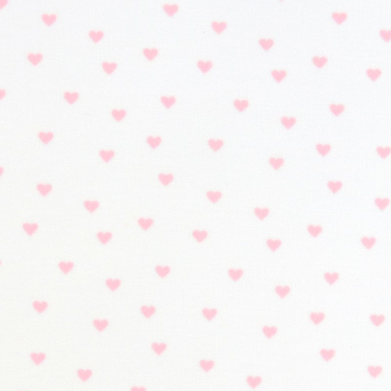 ロロスツイード ハート柄 ピンク×ホワイト ロロスツイード ハート柄