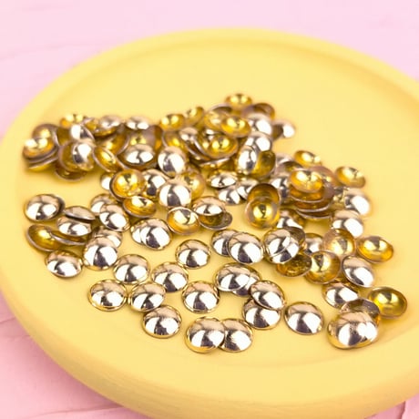 ホットフィックス（丸ゴールド）【5サイズ展開】