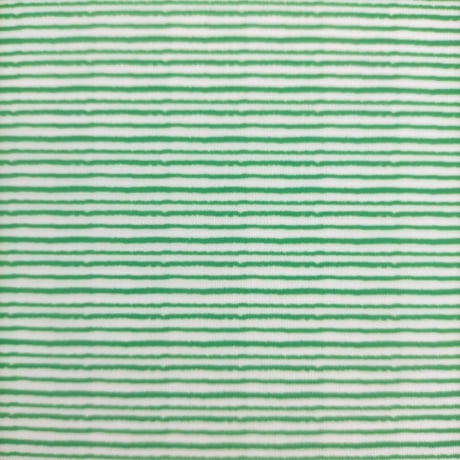 生地/手描きボーダー（グリーン）/Pローン