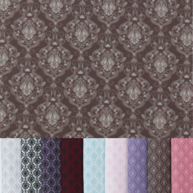 生地/ダマスク柄B【全9色】/Pローン | NUIGOTO