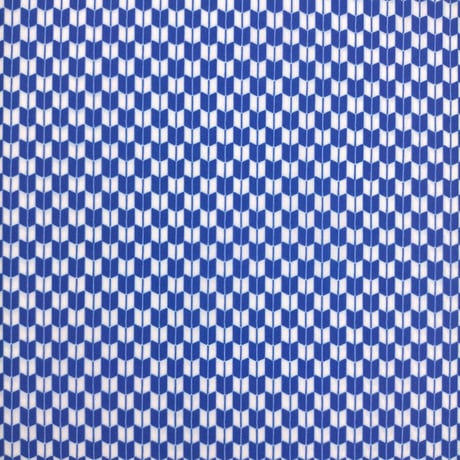 生地/矢絣柄（藍）/Pローン