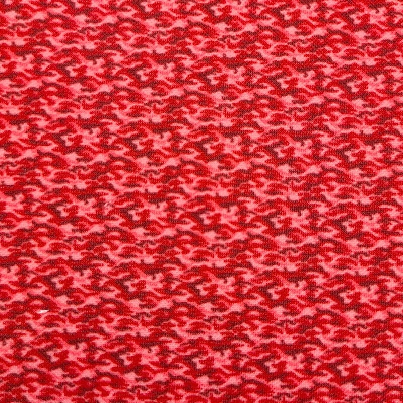 生地/迷彩柄（カモフラ柄）ミニミニ（レッド系）/Eテンジク