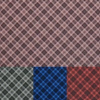 生地/チェック柄L（ナナメチェック）/ぬい生地（ナイレックス/Pパイル）