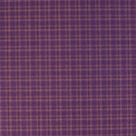 生地/チェック柄（パープル）/ぬい生地（ナイレックス/Pパイル）