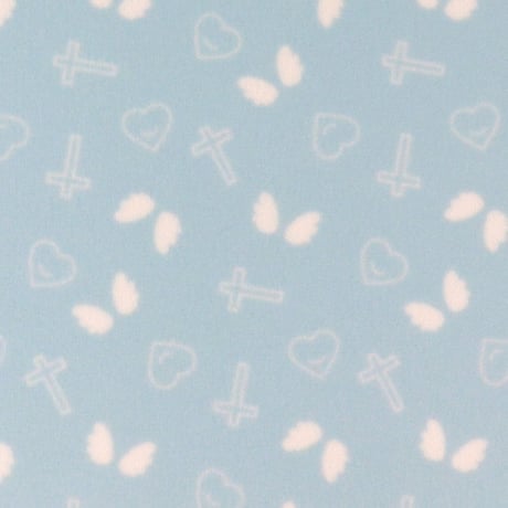 生地/天使（エンジェル）柄/ぬい生地（ナイレックス/Pパイル）