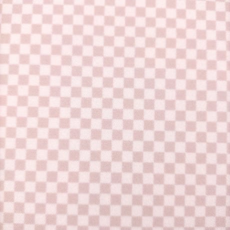 生地/チェッカー柄（グレージュ）/スムースニット