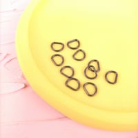 Dカン6mm（アンティークシルバー）