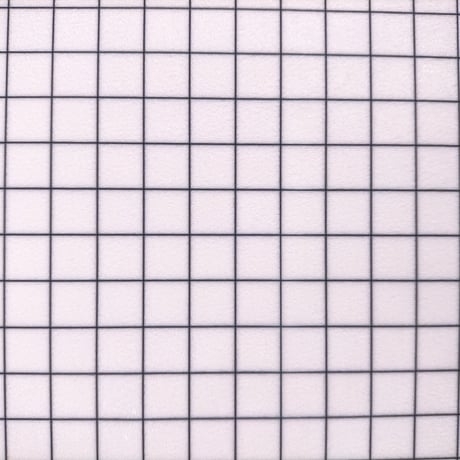 生地/1cmグリッド（ブラック）/マイクロ起毛