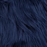 生地/ヘアファー90mm（ネイビー）