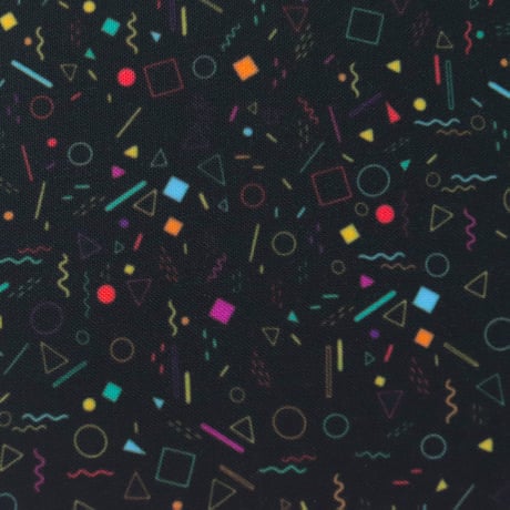 生地/ネオンポップ柄/Pローン