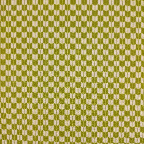 生地/矢絣柄（うぐいす）/アムンゼン