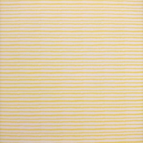 生地/手描きボーダー（イエロー）/Pローン