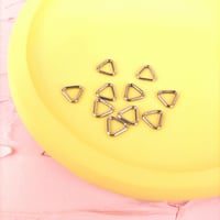 三角金具（三角カン）6mm（シルバー）