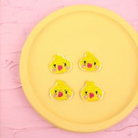 ミニワッペン/ひよこ/アイロン接着タイプ