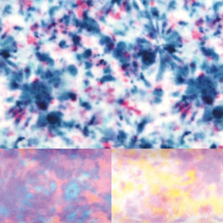 生地/しぼり染め風/マイクロ起毛