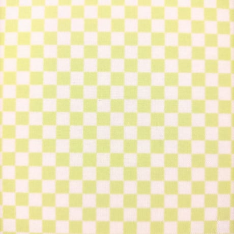 生地/チェッカー柄（Lグリーン）/Pローン