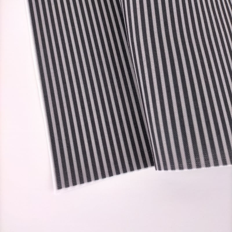 生地/ストライプ（ブラック×グレー）/Eテンジク | NUIGOTO