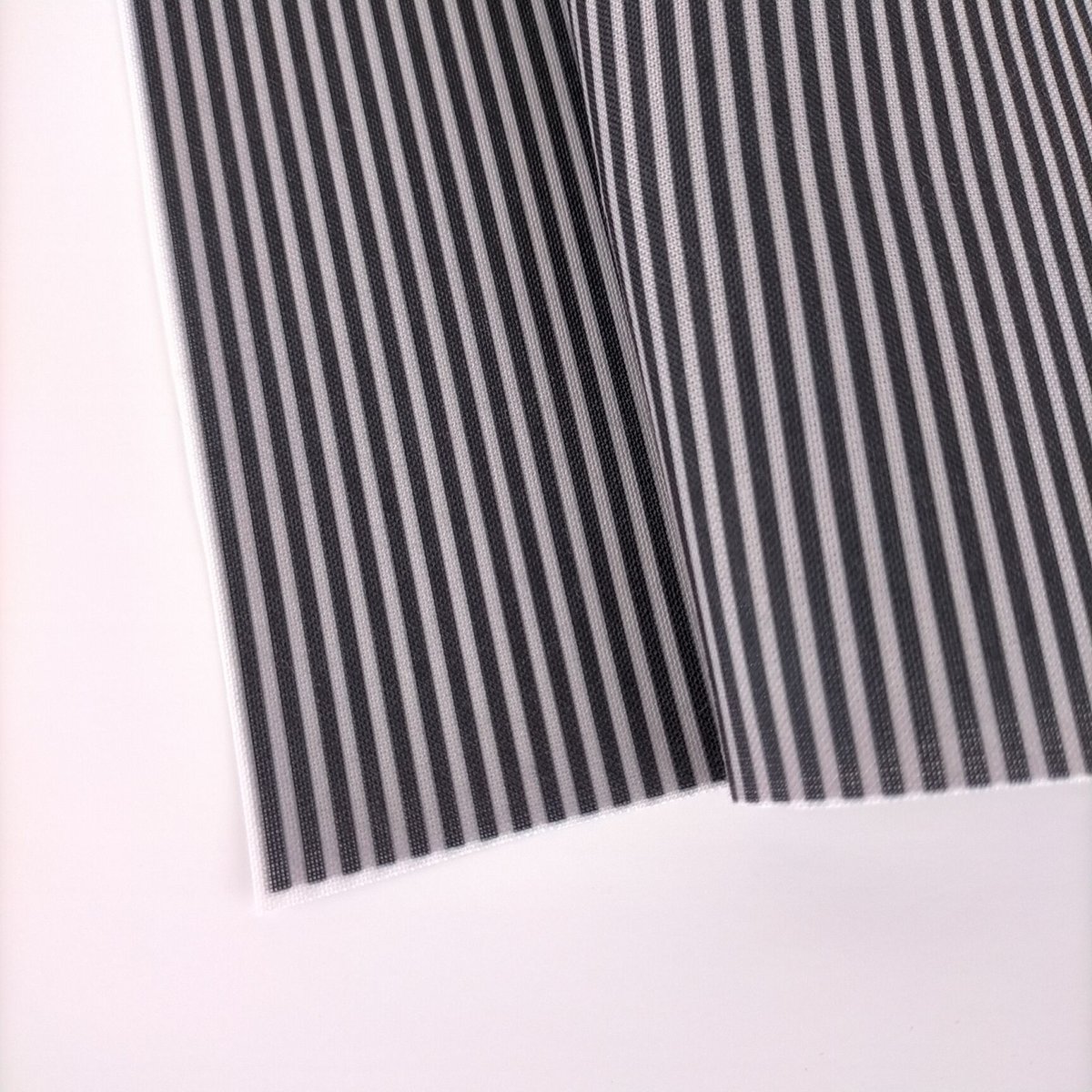 生地/ストライプ（ブラック×グレー）/Eテンジク | NUIGOTO