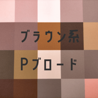 生地/Pブロード生地単色（ブラウン系）