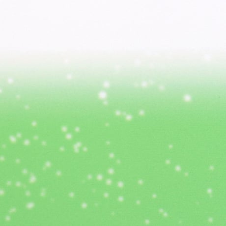 生地/クリームソーダ（メロンソーダ/泡グラデ）/スムースニット