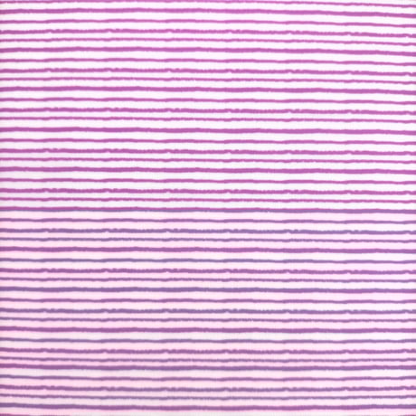 生地/手描きボーダー（パープル）/Pローン