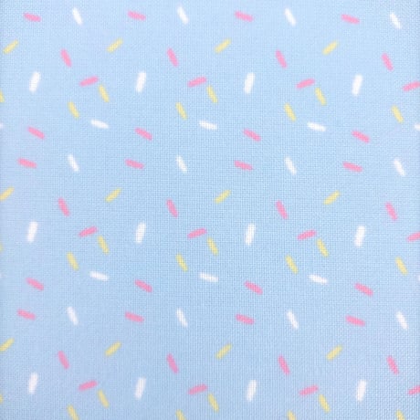 生地/スプリンクル（ライトブルー）/Eテンジク