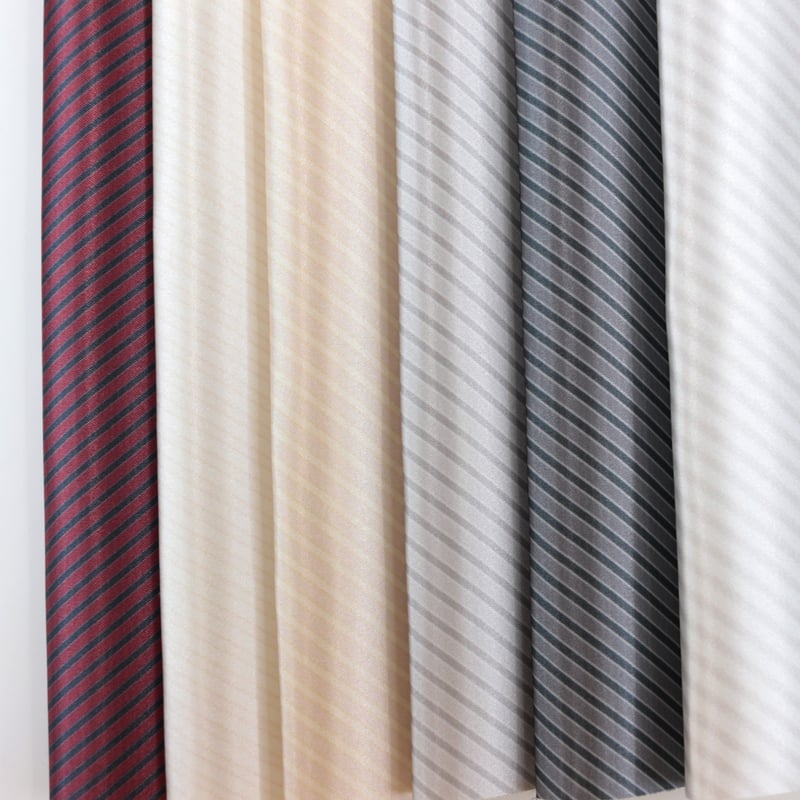 生地/レジメンタルストライプ（Mナナメ）/サテン生地 | NUIGOTO