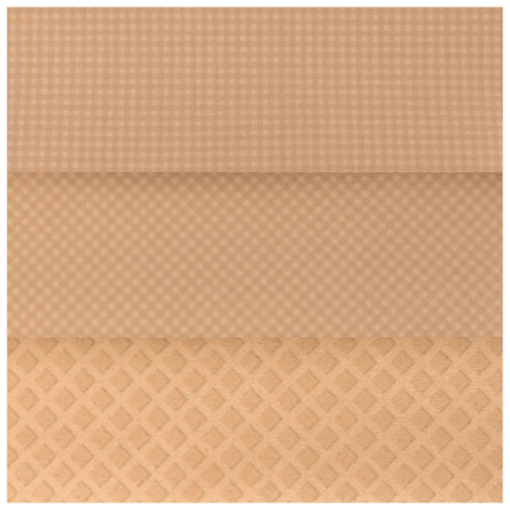 生地/ワッフルコーン柄（アイス柄シリーズ）/ぬい生地（ナイレックス/Pパイル）