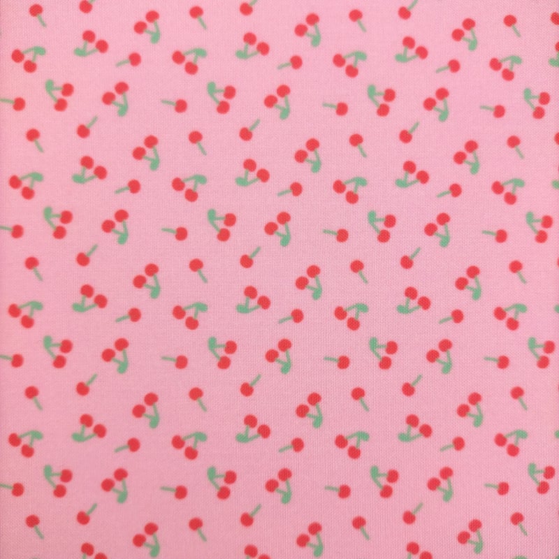 生地/さくらんぼチェリー（ピンク）/Pローン | NUIGOTO