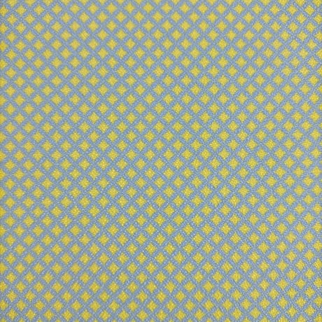 生地/七宝柄（薄群青×辛子）/アムンゼン